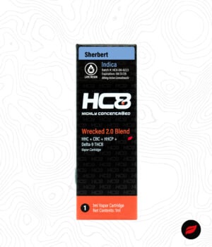 Wrecked 2.0 Blend Cart (HHC+HHCP+CBC+THC-B)