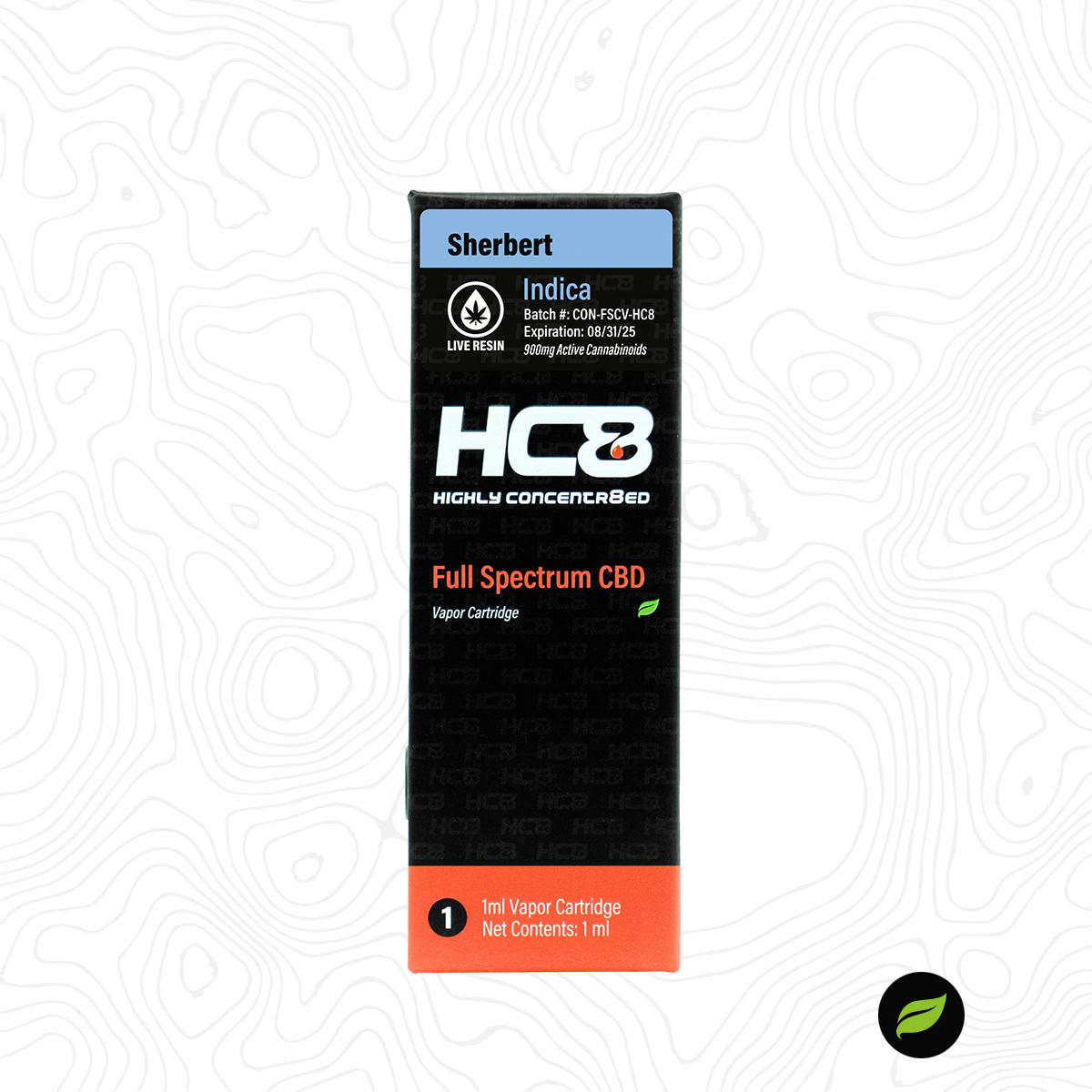 Full Spectrum CBD Cart – Smooth Hemp-Derived Vape – Highly Concentr8ed