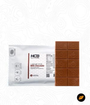 1:1 Ratio Delta 9 THC + Full Spec CBD Chocolate Bar (300mg)