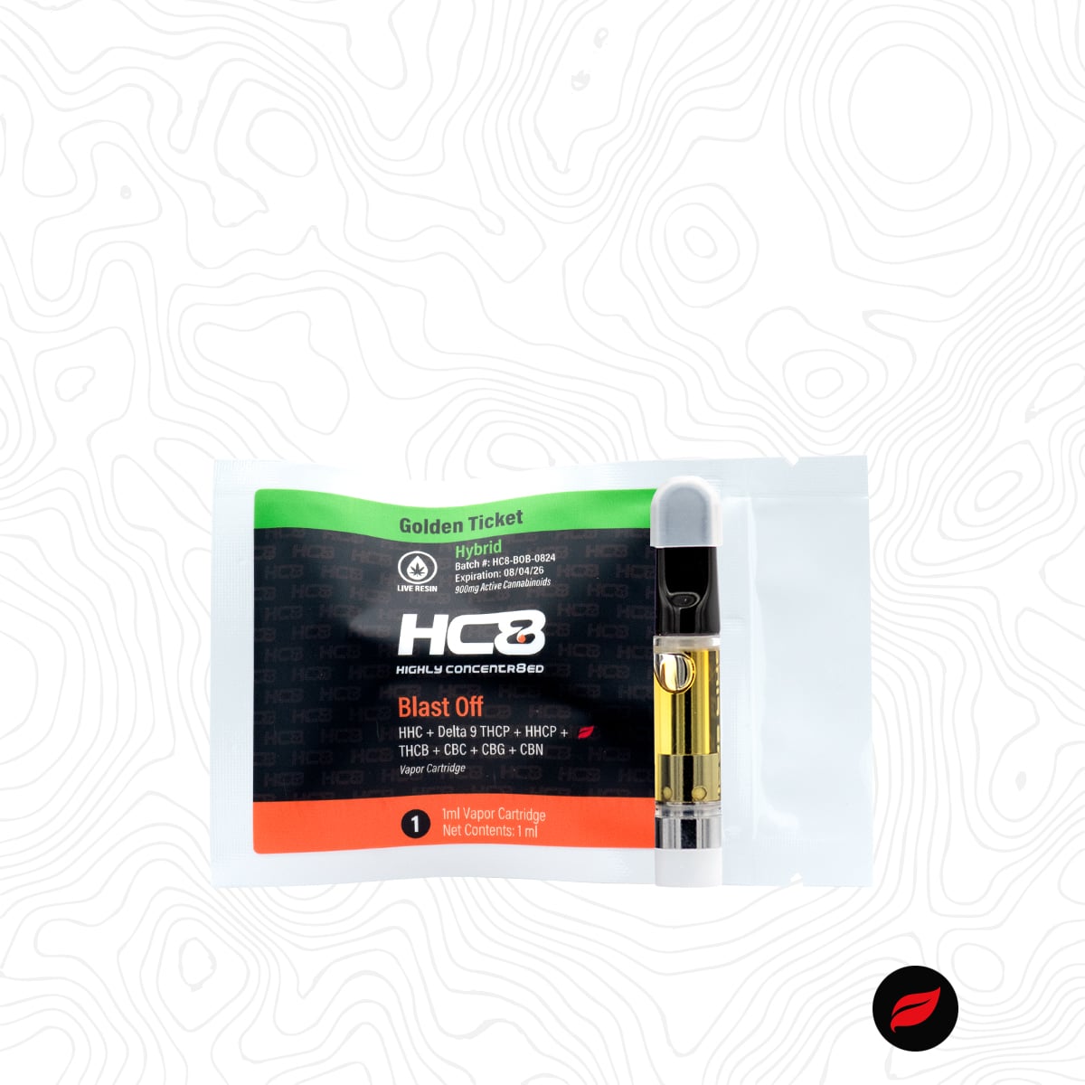 Blast Off Blend Cart  HHC THCP Vape Cartridge