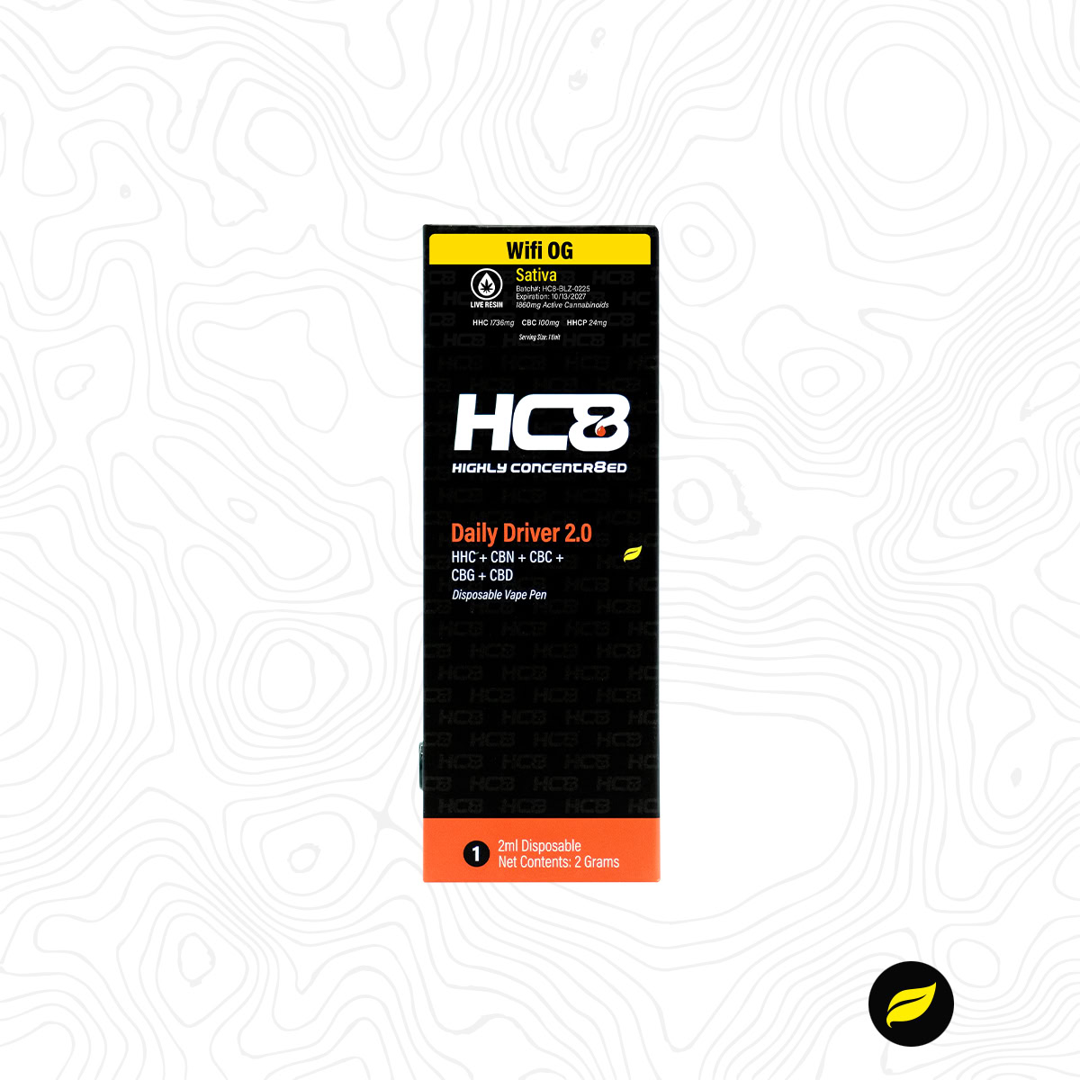 DD2 Blend Disposable 2ml – Potent Multi-Cannabinoid Vape – Highly