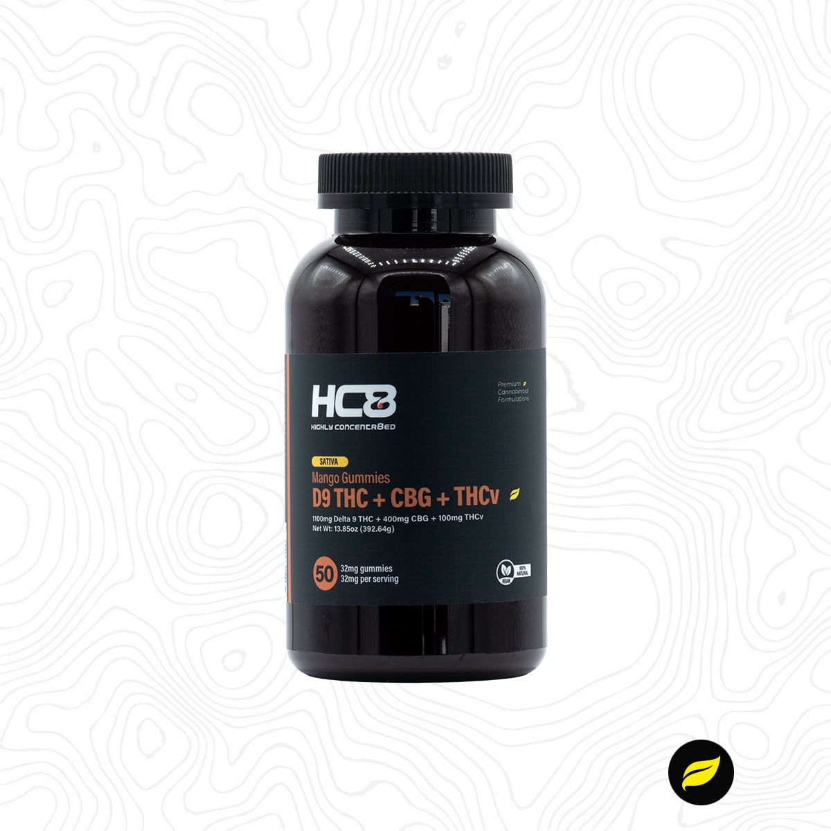 Strongest Delta 9 Gummies | 22mg THC | Highly Concentr8ed