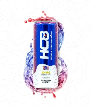 10mg Delta 9 THC Drink – Blueberry Cherry Lime